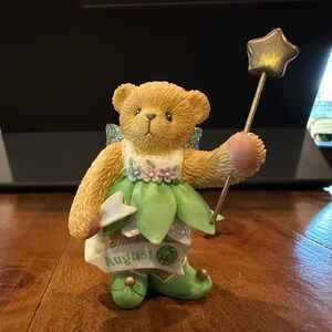 🧸 Cherished Teddies “Little Twinkles” August Fairy Bear Figurine